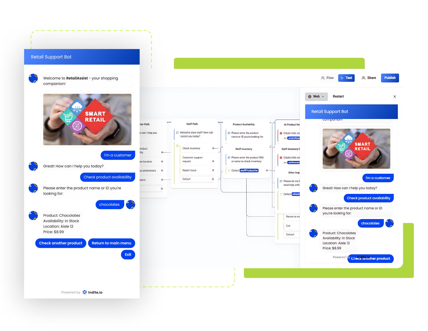 AI Chatbot Builder for Seamless Product Search & Shopping Assistance