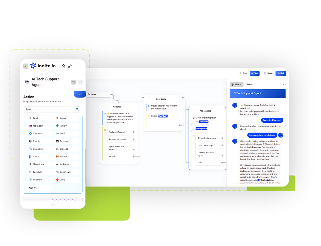 Empower Your Technology Business with AI Agent & Chatbot Builder