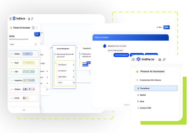 Revolutionize Your Fintech Platform with an AI Agent & Chatbot Builder